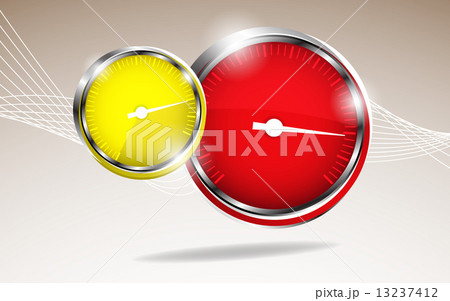 Vector car speedometer. Abstract background 13237412