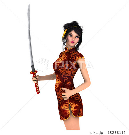 女性剣士 13238115