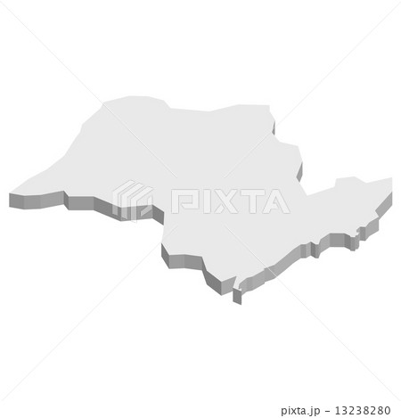 サンパウロ　ブラジル　地図 13238280