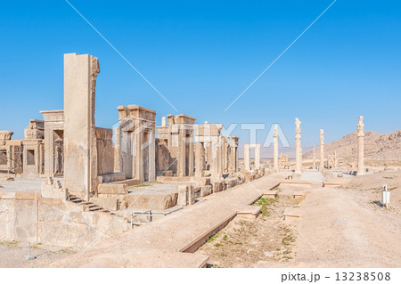 ペルセポリス イラン ペルセポリスの遺跡 の写真素材