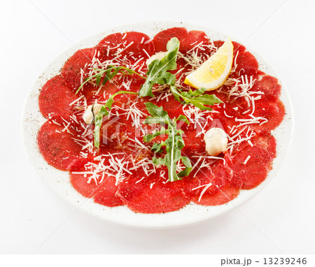 beef carpaccio beef carpaccio 13239246