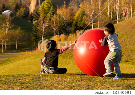 大玉転がし 13240691