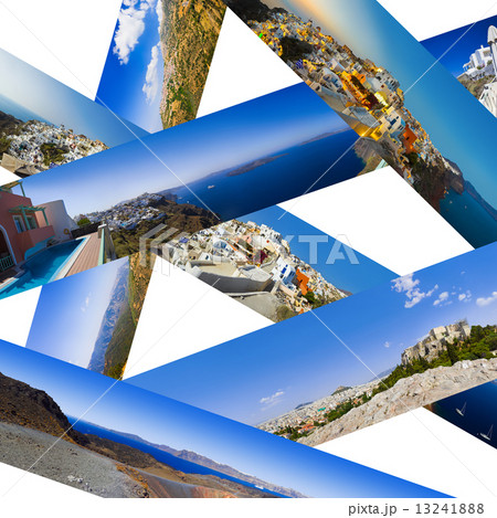 Collage of travel panorama Collage of travel panorama 13241888