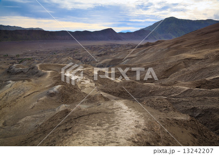 Path to Mount Bromo volcano, East Java, Surabuya, Indonesi Path to Mount Bromo volcano, East Java, Surabuya, Indonesi 13242207