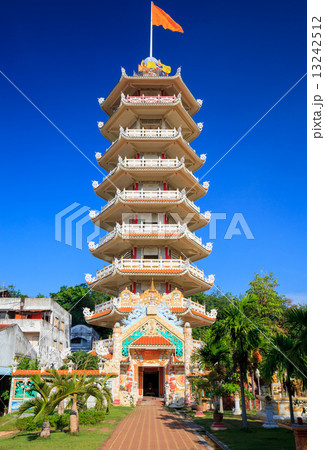 Chinese pagoda in Hatyai, Songkhla, Thailand 13242512