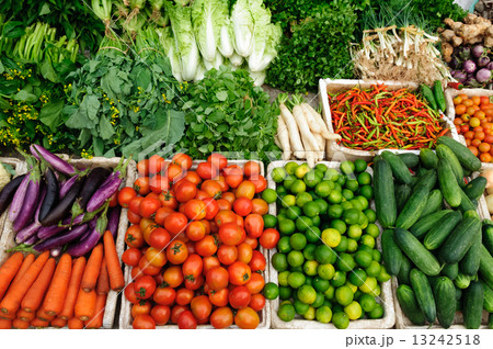 Fresh vegetables market Fresh vegetables market 13242518