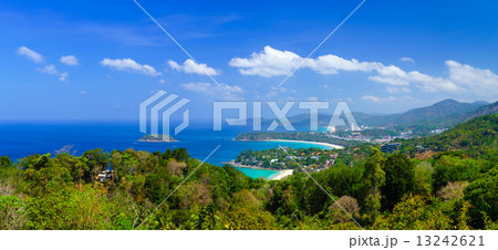 Bird eye view of Phuket, Thailand 13242621