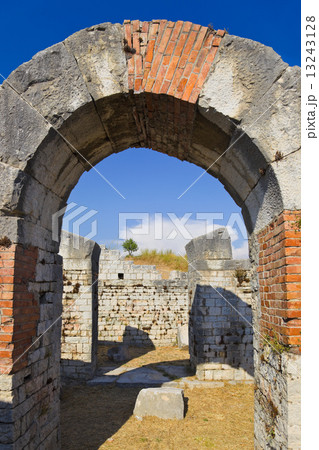 Ruins of the ancient amphitheater at Split, Croatia Ruins of the ancient amphitheater at Split, Croatia 13243128