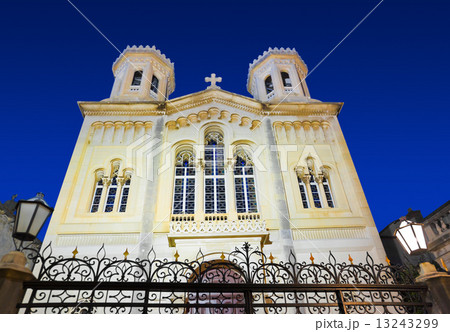 Church in Dubrovnik (Croatia) at night Church in Dubrovnik (Croatia) at night 13243299
