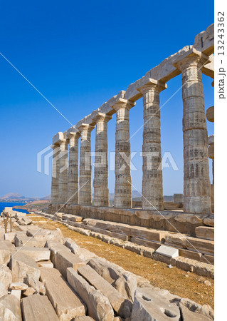 Poseidon Temple at Cape Sounion near Athens, Greece 13243362