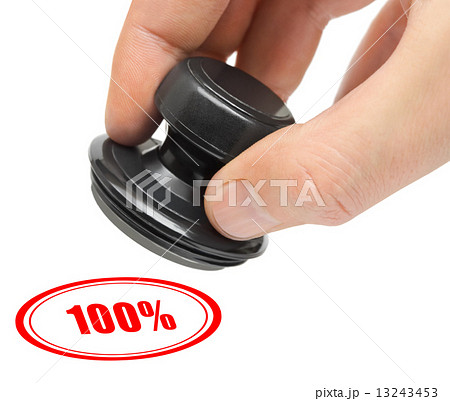 Hand and stamp 100 percent Hand and stamp 100 percent 13243453