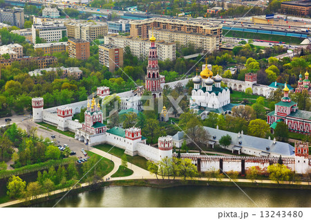 Novodevichiy convent in Moscow, Russia 13243480