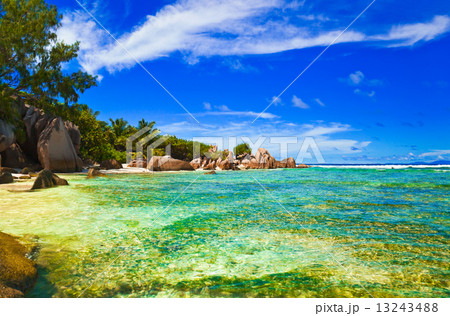 Tropical beach 13243488