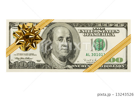 Money and bow 13243526