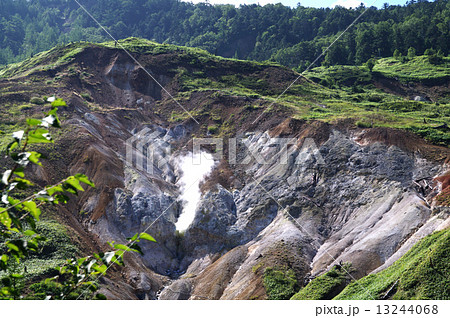 万座温泉の空吹 13244068