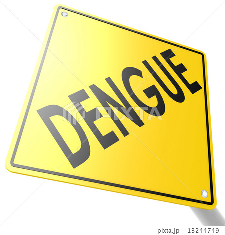 Road sign with dengue Road sign with dengue 13244749