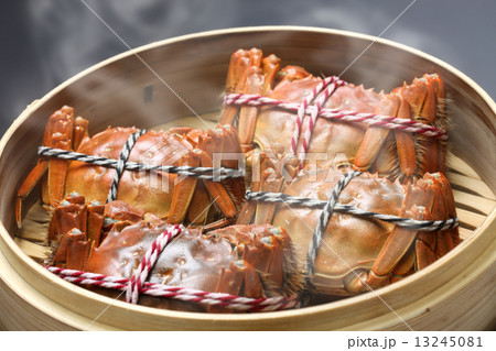 上海蟹姿蒸し 13245081