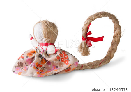 Russian traditional rag doll with tress Russian traditional rag doll with tress 13246533