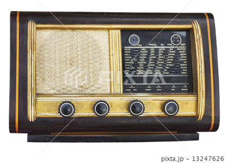 Vintage fashioned radio 13247626