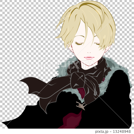 女性 冬服 眼を閉じる 女性 冬服 眼を閉じる 13248948