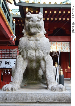 狛犬(吽形像)（神田神社／東京都千代田区外神田） 13249179