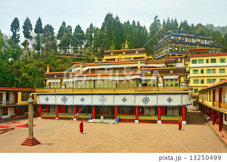Ancient Buddhist Monastery and Monks Ancient Buddhist Monastery and Monks 13250499