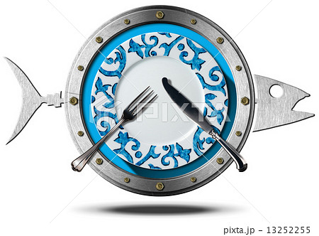 Seafood - Metal Icon Seafood - Metal Icon 13252255