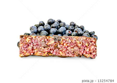 Granola bar with blueberries 13254784