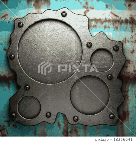 Old metal background Old metal background 13256641
