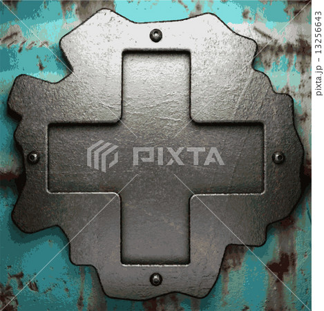 Old metal background 13256643