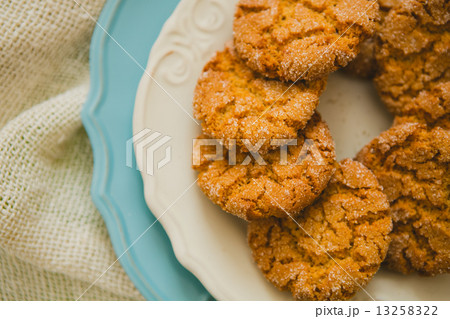 Oatmeal Cookies with Warm Fall Colors 13258322