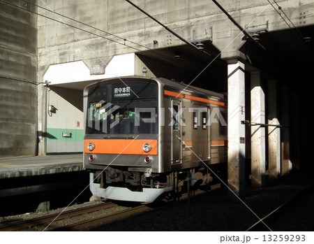 武蔵野線 205系 新八柱駅 武蔵野線 205系 新八柱駅 13259293