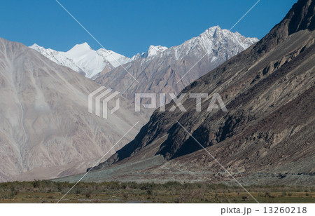 Nubra valley in Himalayas, Hunder, Ladakh, India Nubra valley in Himalayas, Hunder, Ladakh, India 13260218