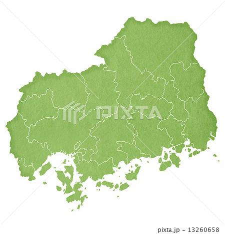 広島県地図 13260658