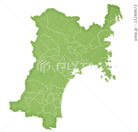 宮城県地図 13260673