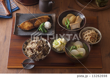 冬の一汁三菜 13262698