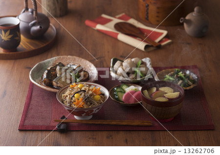 秋の一汁一菜 13262706