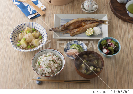 夏の一汁三菜 13262764