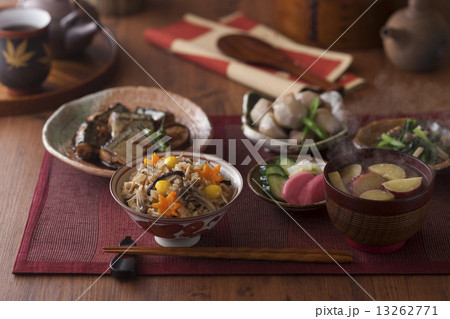 秋の一汁一菜 13262771