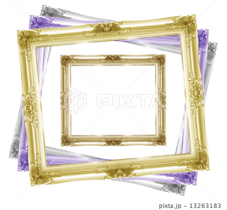 Gold picture frame 13263183