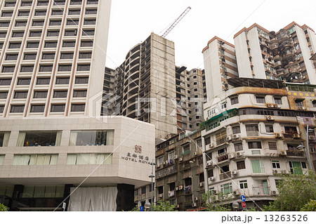 マカオの町並み 13263526