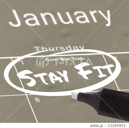 Composite image of new years resolutions 13264952