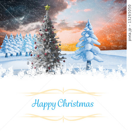 Composite image of christmas card 13265050
