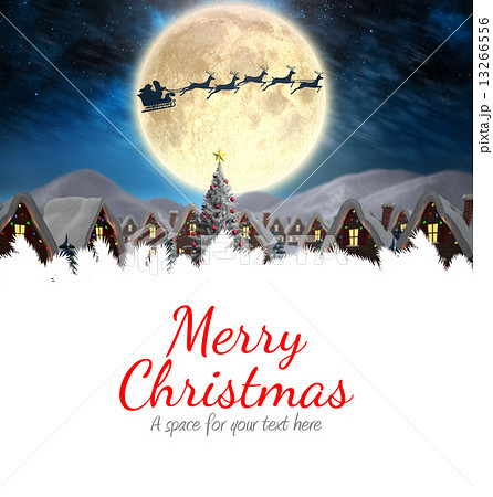 Composite image of merry christmas 13266556