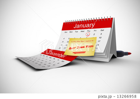 Composite image of new years resolutions 13266958