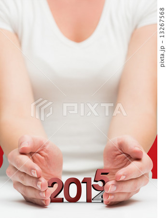 Composite image of hands presenting Composite image of hands presenting 13267568