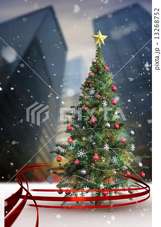Composite image of christmas tree Composite image of christmas tree 13268752