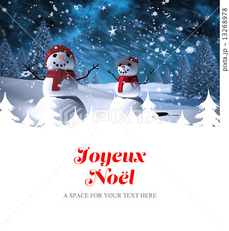 Composite image of joyeux noel Composite image of joyeux noel 13268978
