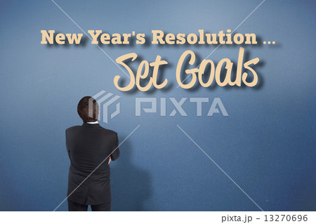 Composite image of thinking businessman Composite image of thinking businessman 13270696