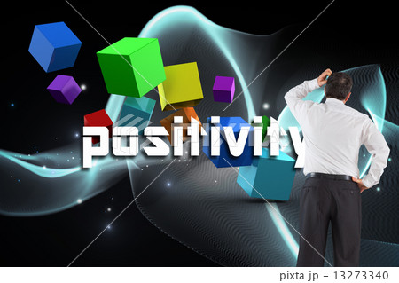 Composite image of mature businessman looking and considering Composite image of mature businessman looking and considering 13273340